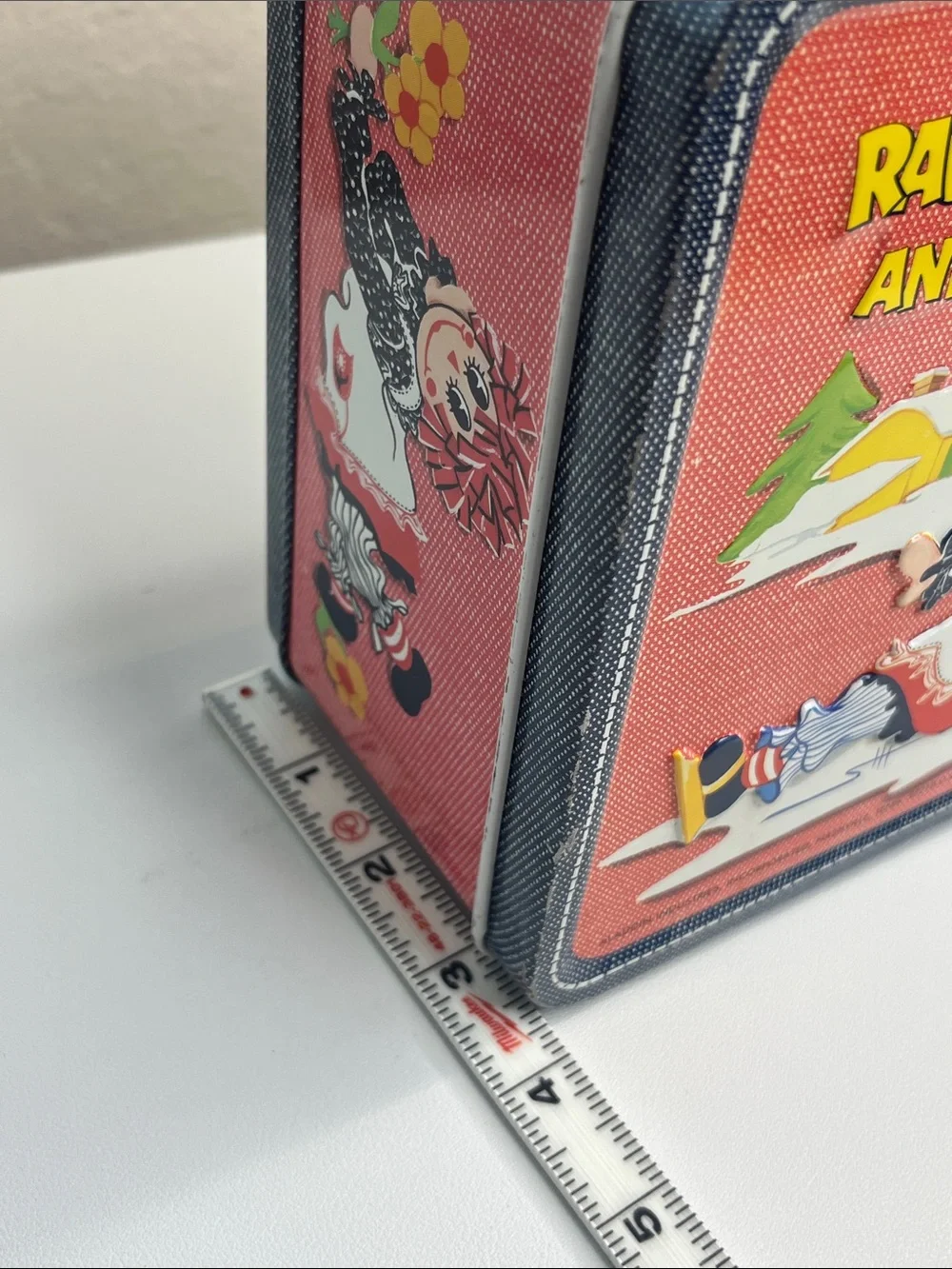 Vintage 1973 Raggedy Ann and Andy Metal Lunchbox